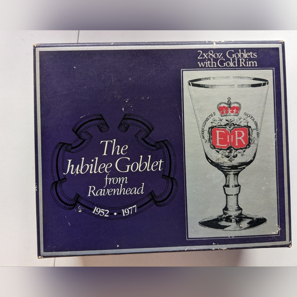 Queen Elizabeth II goblets